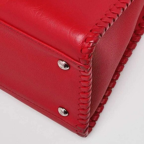 Louis Vuitton Cerise Plume Leather Very Zipped Tote Bag - Picture 9 of 12